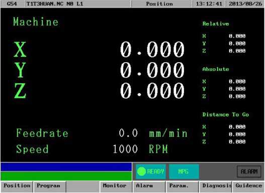 廣告雕刻機零點設(shè)置
