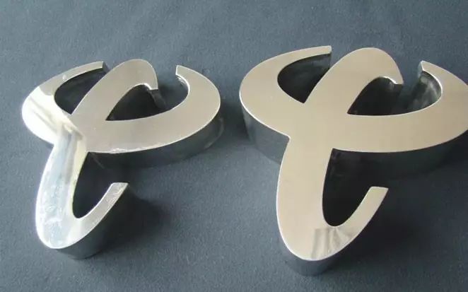 廣告拋光字 廣告拋光字