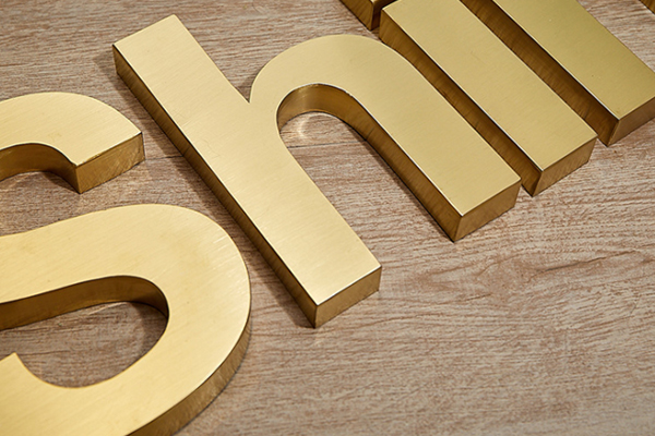 金屬字展示 金屬字展示